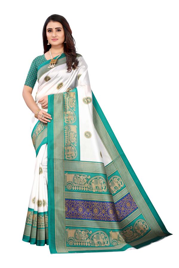 Art Silk Saree 3 Designer Festive Wear Saree